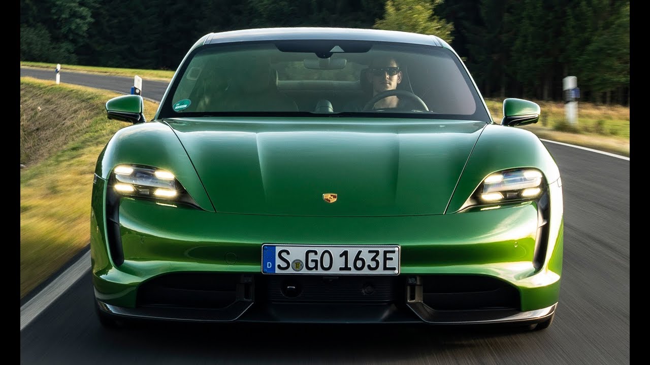 2020 Porsche Taycan Turbo S - интерьер, экстерьер и привод. смотреть онлайн