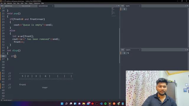Implementation of queue in c++ | Queue using stl | Why circular queue смотреть онлайн