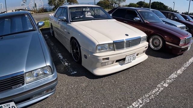 Y31シーマ ミーティング　参加車両全台収録！ 【NISSAN CIMA Y31 旧車】4K смотреть онлайн