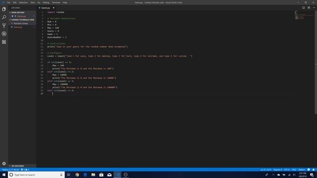 Python Guessing Game For Beginers смотреть онлайн