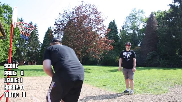 Upside Down Glasses Basketball Free Throw Challenge! | WheresMyChallenge смотреть онлайн