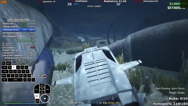 [World Record] The Doomsday Heist All Acts Speedrun [3:00:07] (2 Players) - GTA V Online