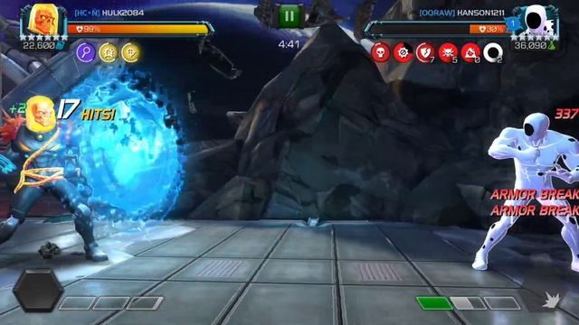 Mcoc Cosmic Ghost Rider vs. Spot node 4 aw смотреть онлайн