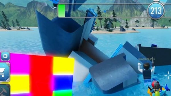 *NEW* PARTY BOAT IN  SHARKBITE 2 (Roblox)