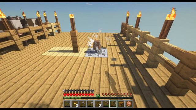 Выживание на OneBlock. Океан. #4 / Minecraft 1.16.5 смотреть онлайн