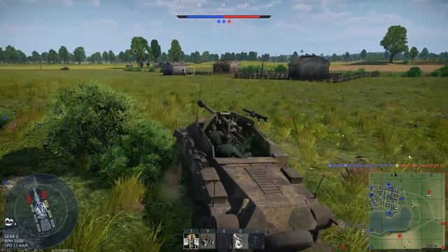 War Thunder Realistic Battle Sd.Kfz.234/4 Lovely Drive to Commit War crimes.... Again смотреть онлайн