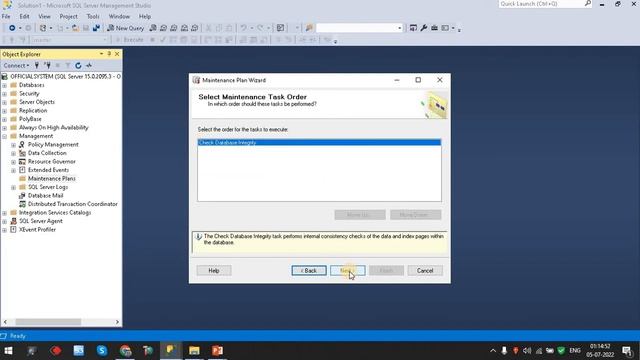 Maintenance Plans - SQL Server смотреть онлайн