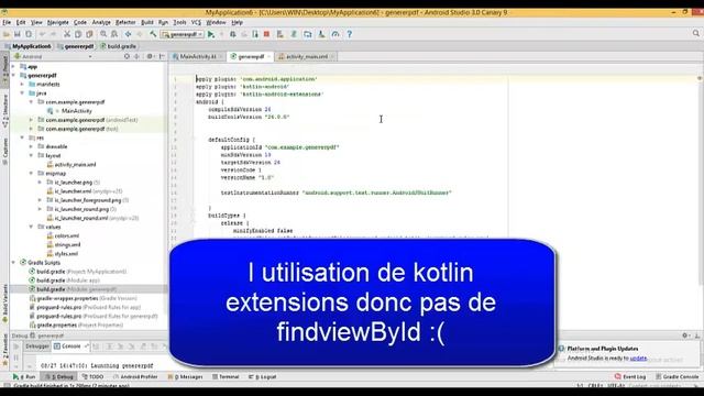 Comment generer un fichier pdf sur le serveur web avec android-kotlin et php смотреть онлайн