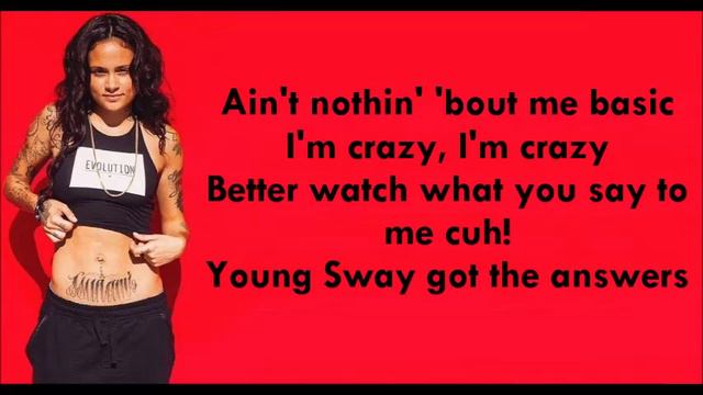 Kehlani - CRZY ( Lyrics )