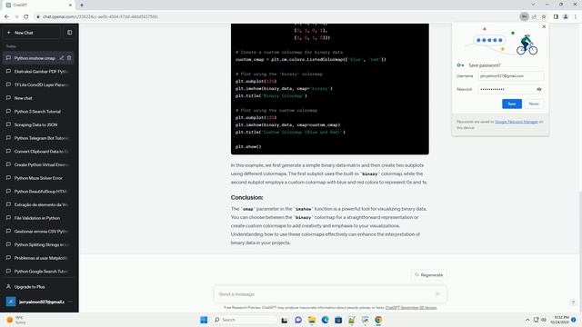 Python imshow cmap for Binary data смотреть онлайн