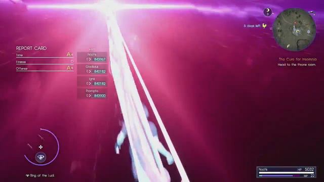FFXV- Gladiolus sent to the shadow realm смотреть онлайн