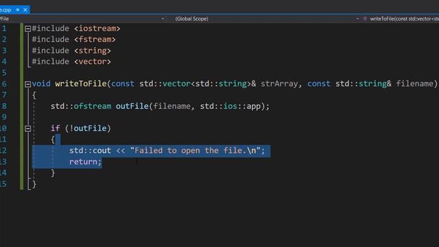 How to Write a Record to a Text File Using C++ (Simple) смотреть онлайн