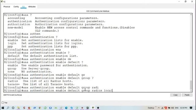 How to Configure Radius Server in Cisco Packet Tracer смотреть онлайн