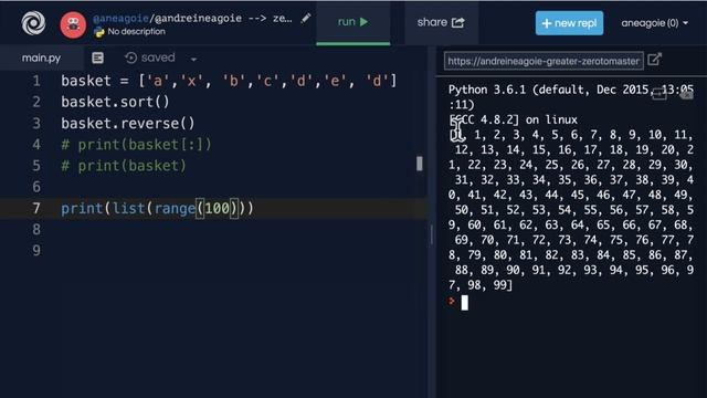 [Language skills Python] Common List Patterns [Tutorial] смотреть онлайн