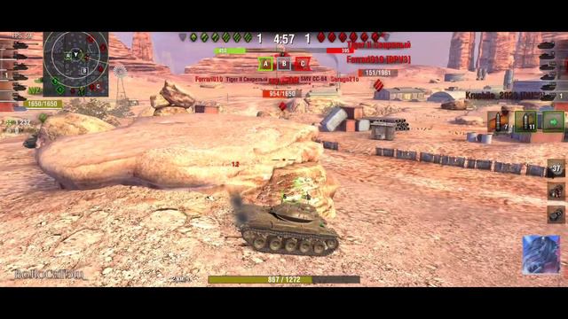 Т49🇺🇲-4270 урона Мастер🏆 Wot Blitz Tanks Blitz 🎮📱. смотреть онлайн