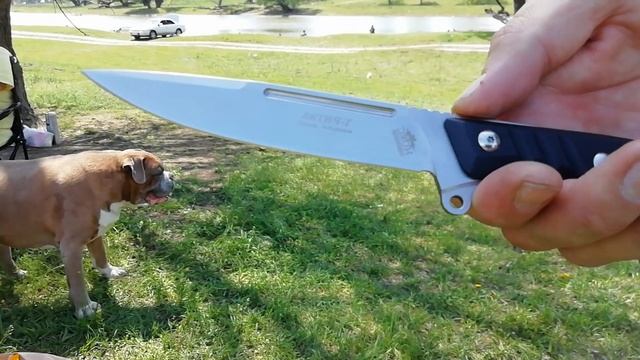 Ножи Японский городовой от Ясного Сокола сталь D2 и Витязь Т от Нокс сталь Аус 8 смотреть онлайн