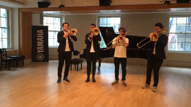 Mascoulisse quartet - Yamaha Atelier NYC смотреть онлайн