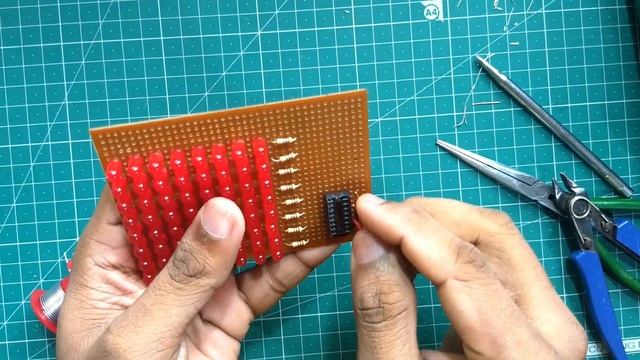 How to make 8x8 led matrix using arduino and ic 74595 shift register смотреть онлайн