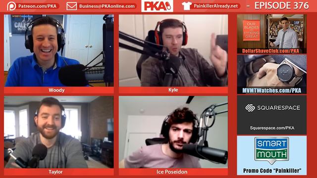 PKA 376 w/Ice Poseidon - Woody DESTROYS Wings, Ice's Nasty Hygiene, Ice's Bachelor Show смотреть онлайн
