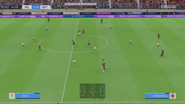 FIFA 23. Милан - Бетис. Товарищеский турнир смотреть онлайн