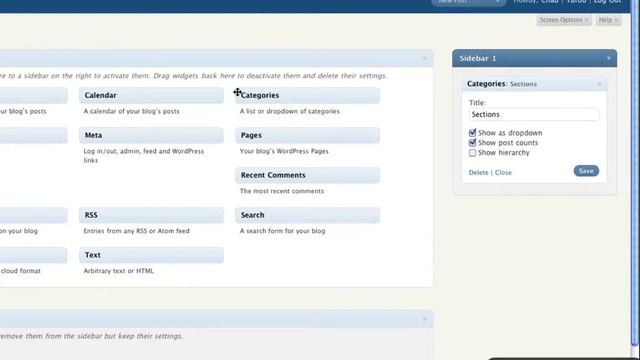 WordPress Tutorial: Working with Widgets смотреть онлайн