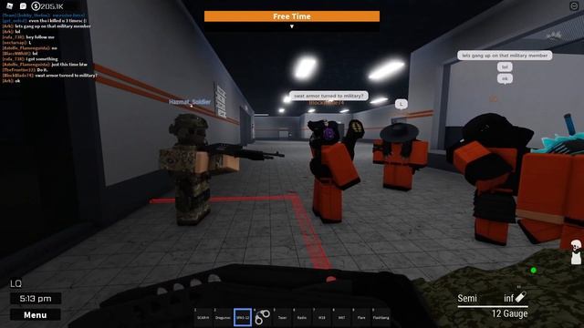 Roblox: Millitary update (CS) Prison Life Remasterd смотреть онлайн