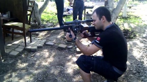 PCP самозарядка, попытка сделать PCP Винторез :)