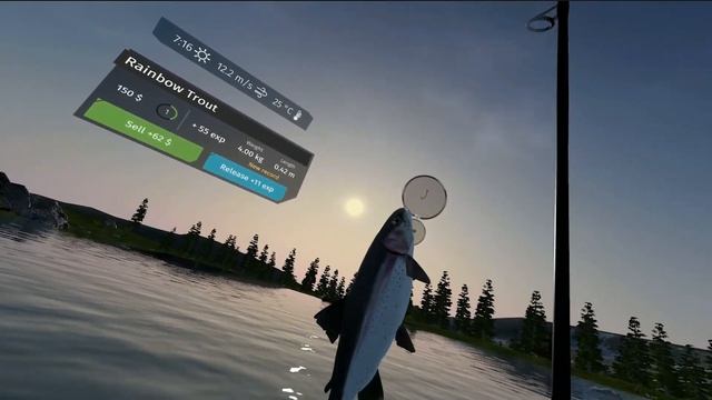 The Peaceful World of VR Fishing! | Ultimate Fishing Simulator VR - Quick Look смотреть онлайн