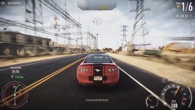 Need for speed rivals grand tour in the Ford mustang 2014 NFS Movie Car смотреть онлайн