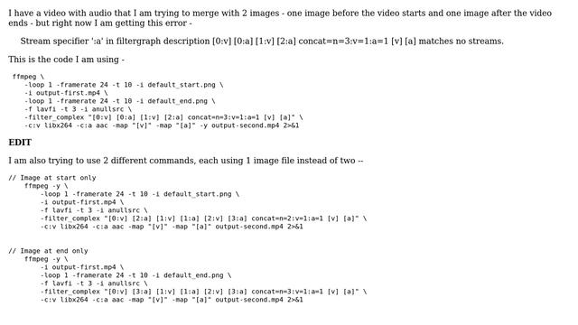 ffmpeg - merge images with video смотреть онлайн