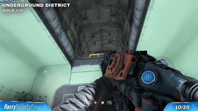 Wolfenstein 2 The New Colossus - Roswell: Underground All Collectible Locations смотреть онлайн