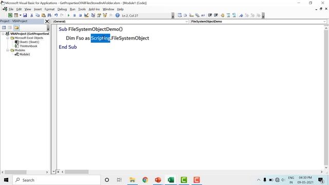 File System Object - Lecture 1 (Part-I) | Excel VBA Tutorial in Hindi смотреть онлайн