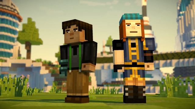 Minecraft: Story Mode Season 2 - Эпизод 1 - Призмариновая перчатка #2 смотреть онлайн