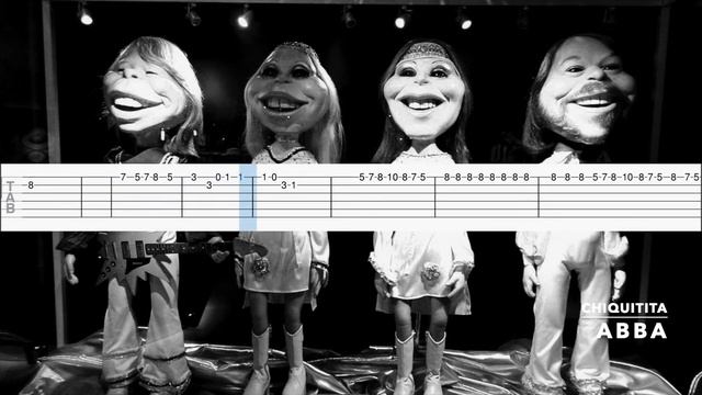 ABBA - Chiquitita Guitar Tab/Tutorial