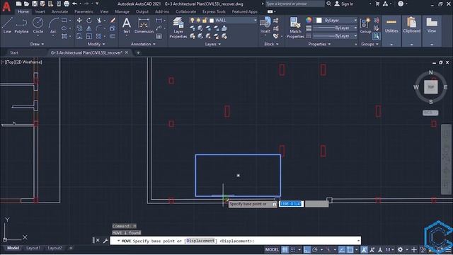 How to draw Parking and Terrace floor plan ? AutoCAD CIVIL53 смотреть онлайн