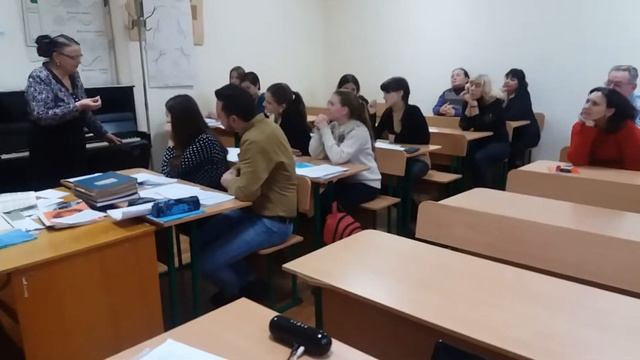 Открытый урок по Анализу музыкальных произведений. Гамма Римского Корсакова смотреть онлайн