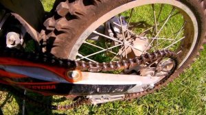 Замена цепи на Кайо т2 мх