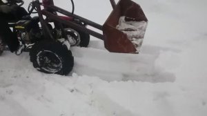 Новые цепкие тапки на» МИКРОБ» минитрактор. Круче не придумаешь!