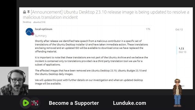 Ubuntu 23.10: Minimalism and Hate Speech смотреть онлайн