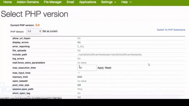 Wordpress PHP Input Time Post File Size Memory UpLoad Vars Limit Execution Time GoDaddy BlueHost смотреть онлайн