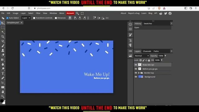 How To Remove Watermark In Photopea Tutorial смотреть онлайн