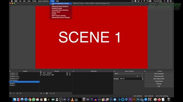 How To Automatically Switch Scenes In OBS Studio || macOS Tutorial смотреть онлайн