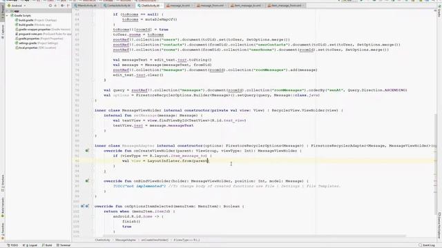 Chat App Tutorial (Firestore & Kotlin) - 5 - Display Messages / Chat Rooms смотреть онлайн