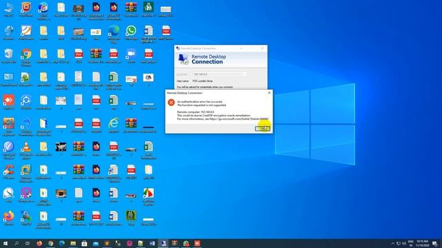 An authentication error occurred The function requested is not supported in windows server 2016 смотреть онлайн