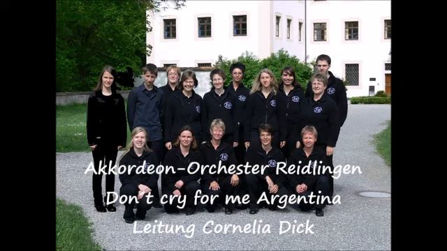 Don´t cry for me Argentina - Akkordeon-Orchester Riedlingen смотреть онлайн