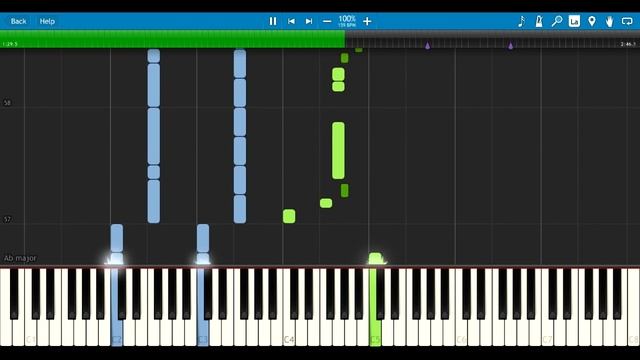 FNAF:The Musical - Night 3 ft. NateWantsToBattle (by Random Encounters) [Synthesia Piano Tutorial] смотреть онлайн