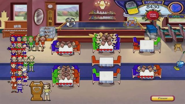 Diner Dash 3: Flo on the Go Walkthrough - Level #20 - Train - Challenging Shift смотреть онлайн