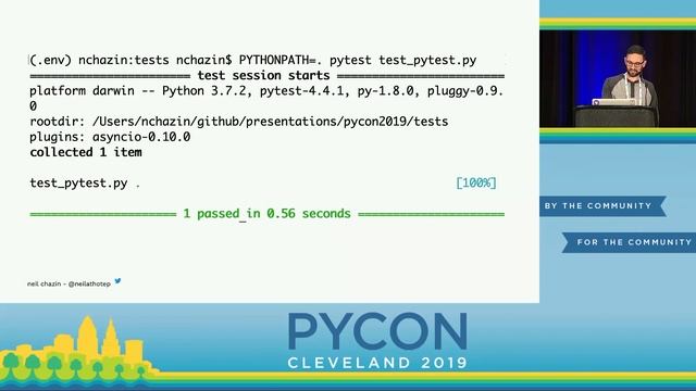 Neil Chazin - Strategies for testing Async code - PyCon 2019 смотреть онлайн