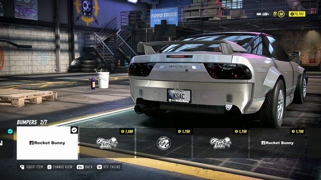 Need for Speed HEAT Gameplay - NISSAN 180SX | Rocket Bunny Customization | Initial D Style | MAX 40 смотреть онлайн
