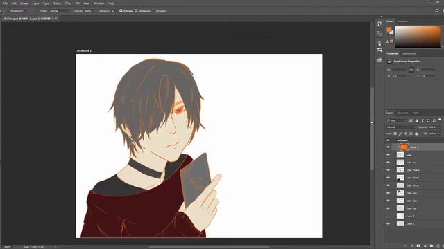 [Photoshop] AM I Speedpaint [Digital Paint] смотреть онлайн